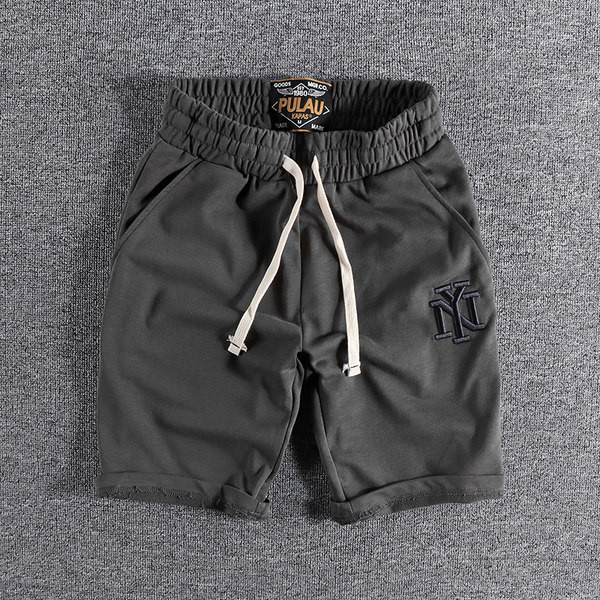 Casual ανδρικό σορτσάκι με κέντημα