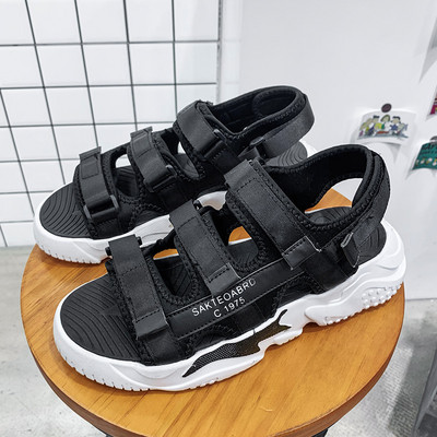 Ikdienas vīriešu sandales ar velcro
