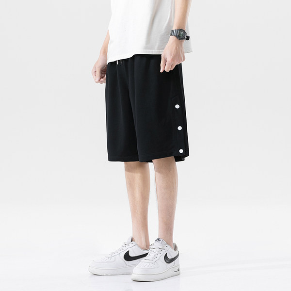 Ανδρικό βαμβακερό σορτς με κουμπιά