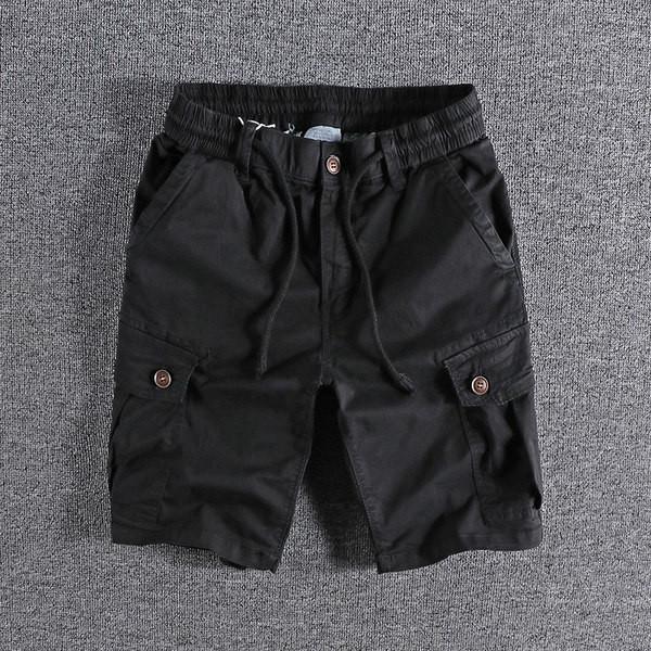 Casual ανδρικό παντελόνι 3/4 με τσέπες