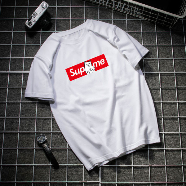 Ανδρικό μπλουζάκι με επιγραφή και οβάλ λαιμόκοψη σε διάφορα χρώματα