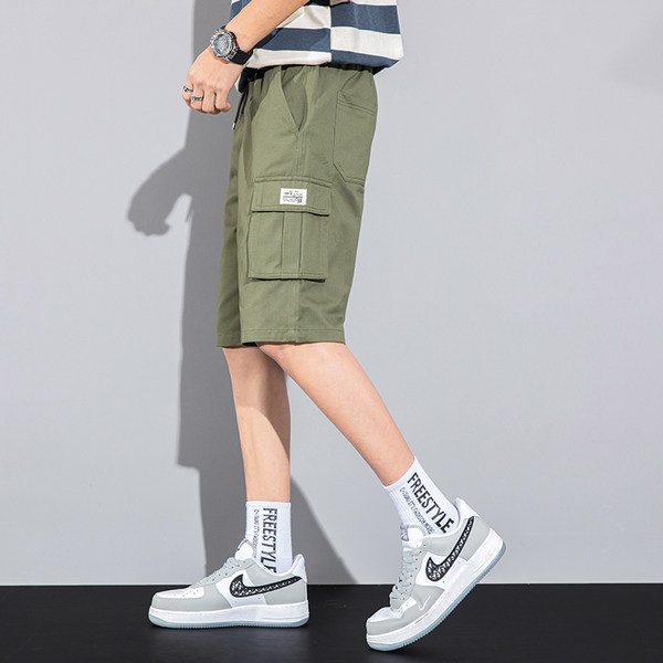 Ανδρικό παντελόνι  3/4 σε στυλ κάργο