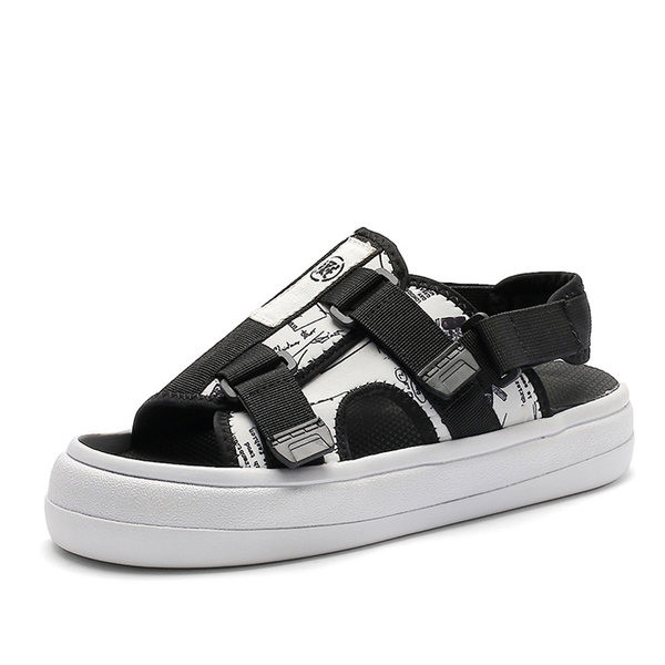 Ανδρικά casual σανδάλια με στερέωση βελκρό - σε τρία χρώματα