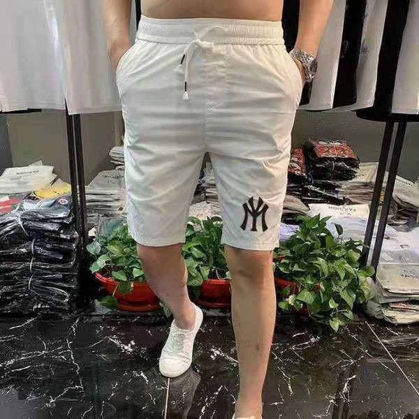 Nyári férfi rövidnadrág elasztikus derékkal