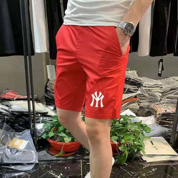 Nyári férfi rövidnadrág elasztikus derékkal