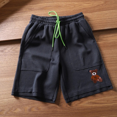 Alkalmi férfi nyári nadrág hímzéssel - 3/4 hossz