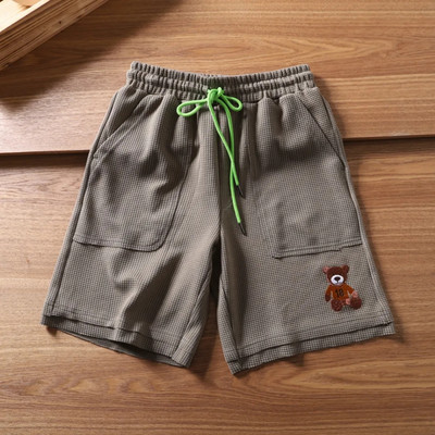 Alkalmi férfi nyári nadrág hímzéssel - 3/4 hossz