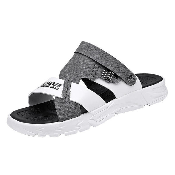 Ανδρικά σανδάλια με επιγραφές - σε τρία χρώματα