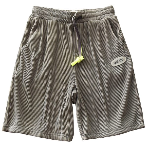 Ανδρικό σορτσάκι με έμβλημα και κορδόνια