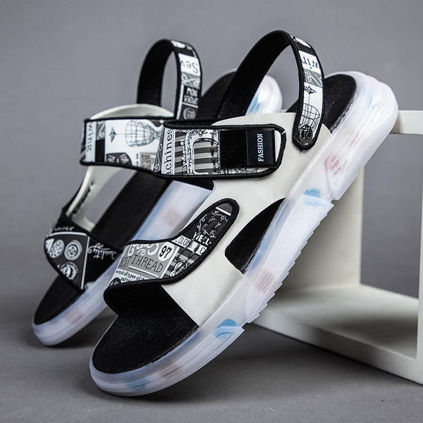 Ανδρικά σανδάλια με εφαρμογές - κατάλληλα για παραλία