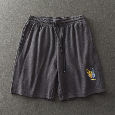 Ανδρικό σορτσάκι με ελαστική μέση και κέντημα