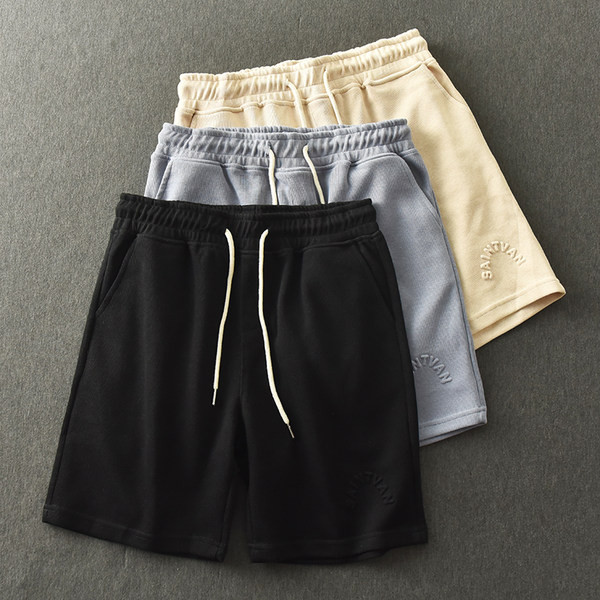 Vīriešu bikses ar elastīgu jostasvietu un mežģīnēm