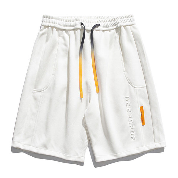 Nyári alkalmi rövidnadrág elasztikus derékkal