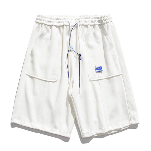 Sport- és alkalmi rövidnadrág elasztikus derékkal