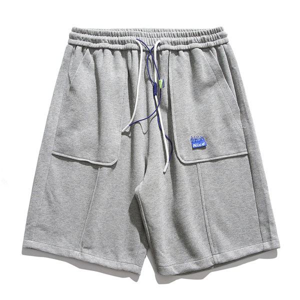 Sport- és alkalmi rövidnadrág elasztikus derékkal