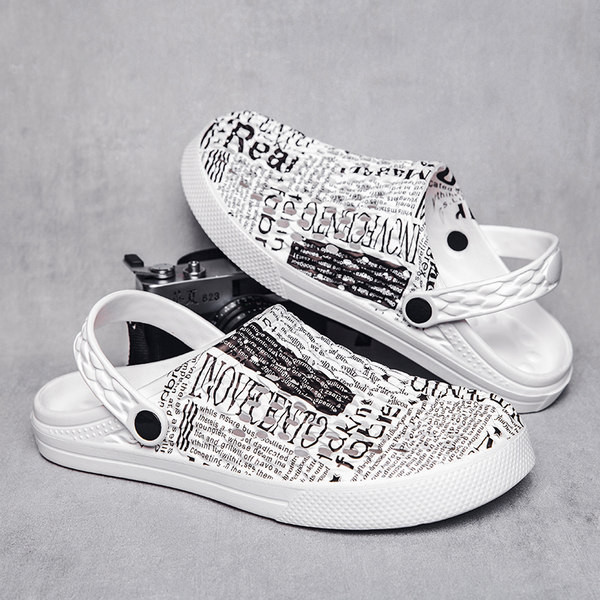 Ανδρικά σανδάλια casual με επιγραφές