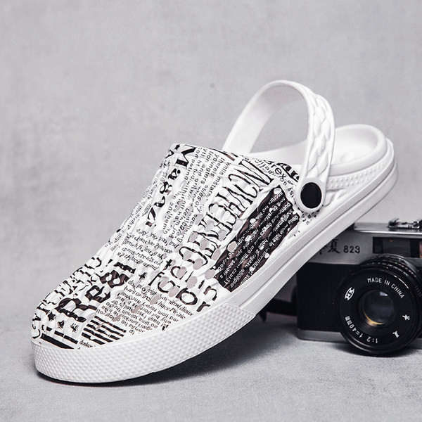 Ανδρικά σανδάλια casual με επιγραφές