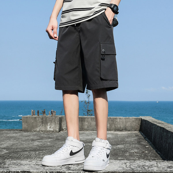 Casual καλοκαιρινό παντελόνι με μήκος 3/4