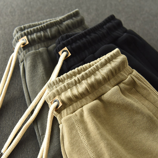 3/4 ανδρικό παντελόνι με κορδόνια και τσέπη