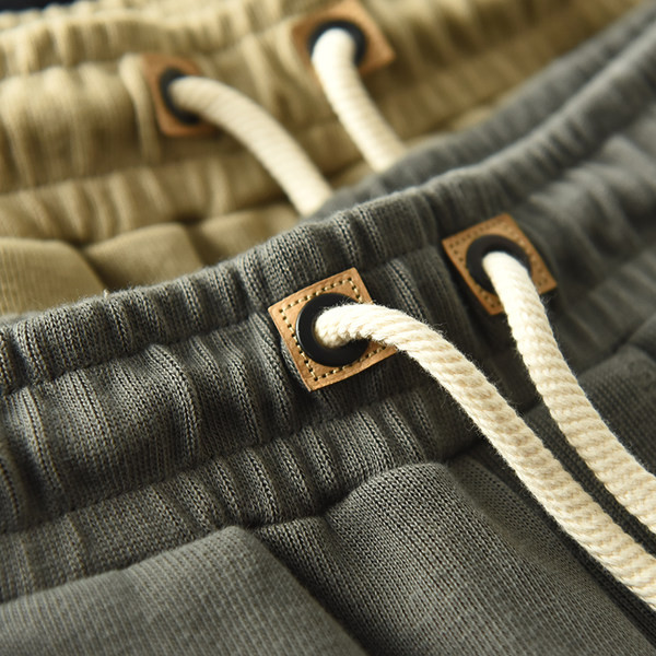 3/4 ανδρικό παντελόνι με κορδόνια και τσέπη