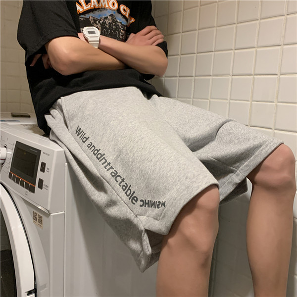 Nyári pamut rövidnadrág feliratokkal