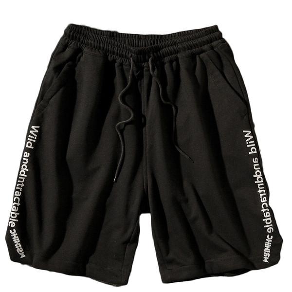 Nyári pamut rövidnadrág feliratokkal