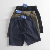 Alkalmi férfi rövidnadrág gumírozással