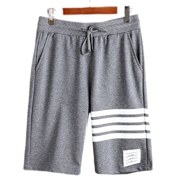 Ανδρικά καλοκαιρινά παντελόνια με κορδόνια και μπορντούρα