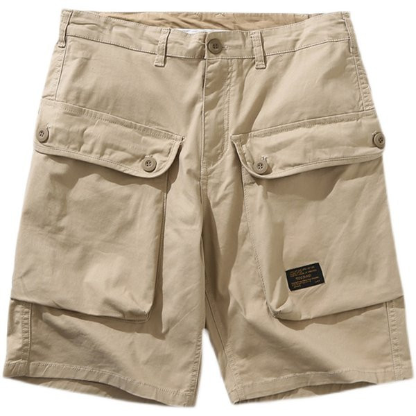 Ανδρικό παντελόνι 3/4 με μεγάλες τσέπες