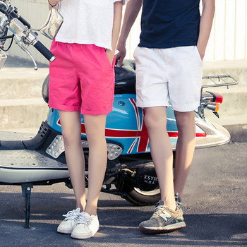 Едноцветни памучни панталони за мъже - изчистен модел