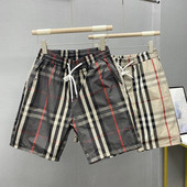 Καρό ανδρικό παντελόνι με τσέπες