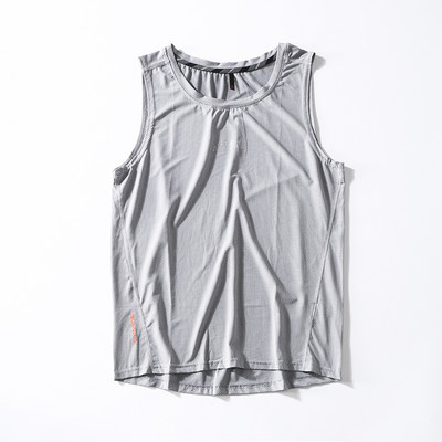 Ανδρικό καθημερινό αμάνικο με επιγραφή