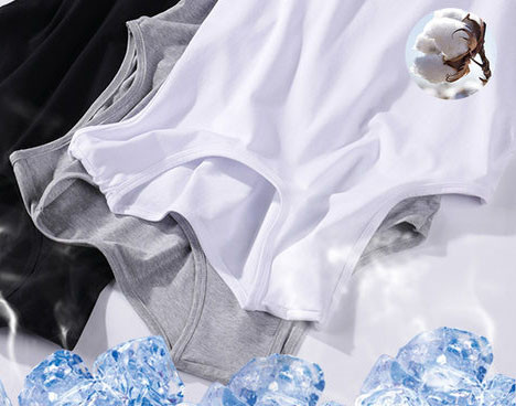 Ανδρική  αμάνικη μπλούζα  με επένδυση και λαιμόκοψη