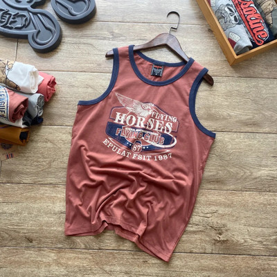 Nyári férfi felső rátéttel