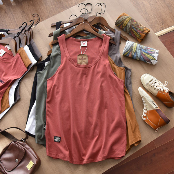 Sima modell férfi egyszínű modell vékony pántokkal