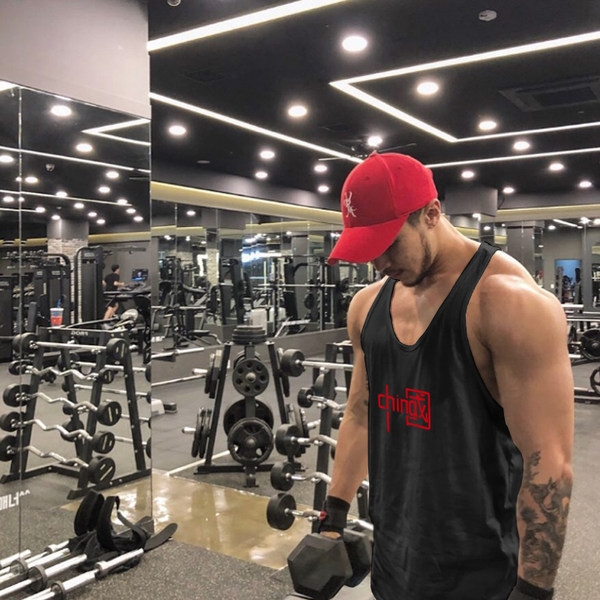 Ανδρική αθλητική μπλούζα με επιγραφή