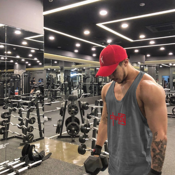 Ανδρική αθλητική μπλούζα με επιγραφή