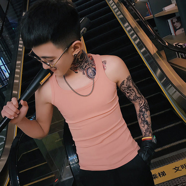 Καλοκαιρινό ανδρικό αμάνικο - κλασικό μοντέλο