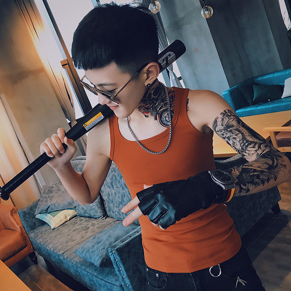 Καλοκαιρινό ανδρικό αμάνικο - κλασικό μοντέλο