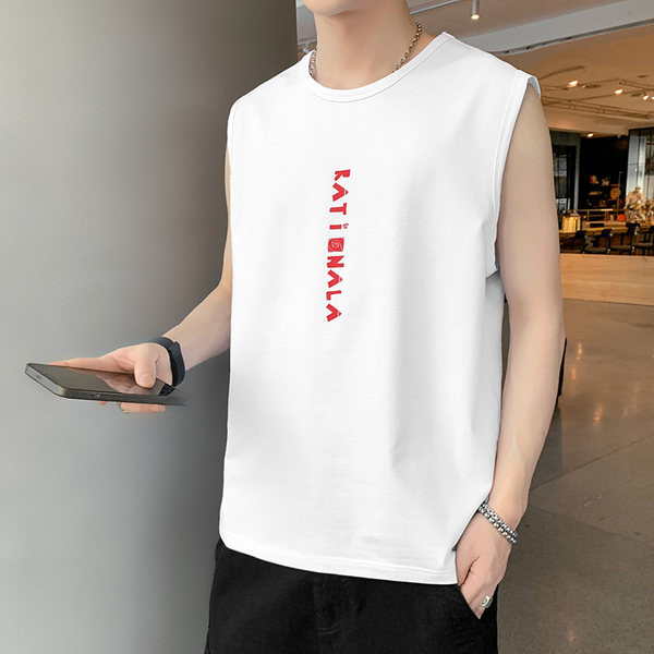 Széles férfi felső, felirattal