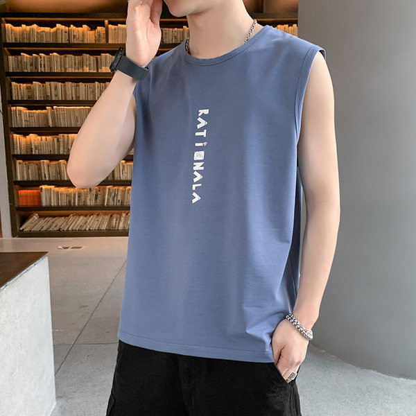 Széles férfi felső, felirattal