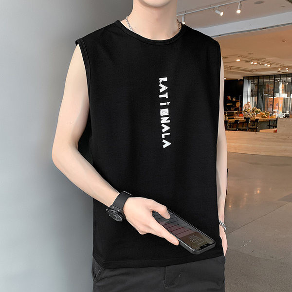 Széles férfi felső, felirattal