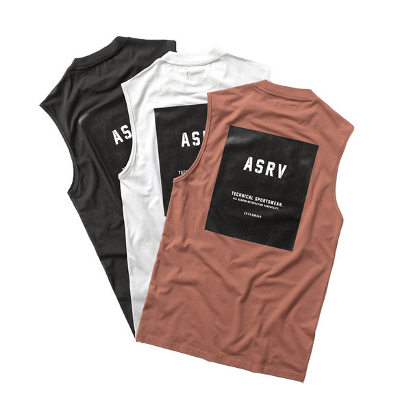 Ανδρικό αμάνικο με στρογγυλή λαιμόκοψη - δύο μοντέλα