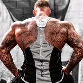 Vīriešu sporta tanktops ar uzrakstu vairākās krāsās