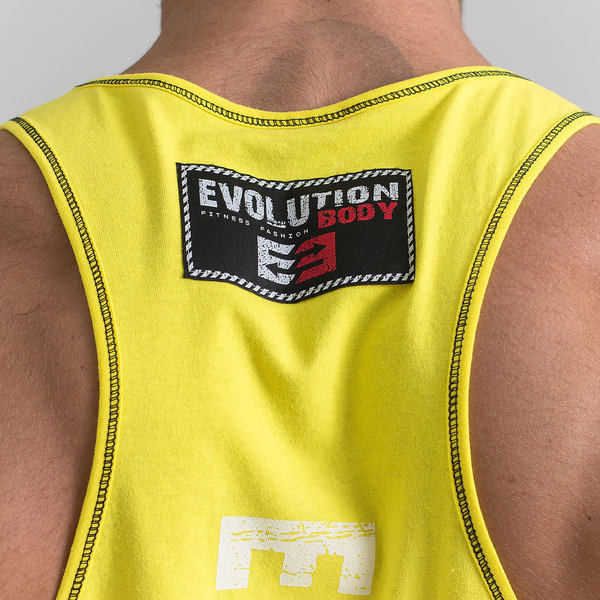 Ανδρικό αθλητικό αμάνικο με εκτύπωση σε διάφορα χρώματα