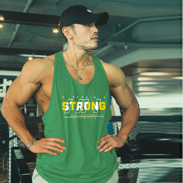 Ανδρική αθλητική μπλούζα με έγχρωμη επιγραφή