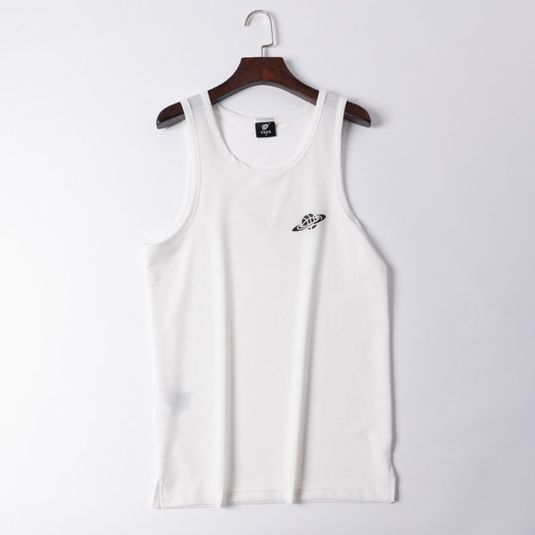 Casual ανδρικό τοπ τακ με απλικέ και οβάλ λαιμόκοψη