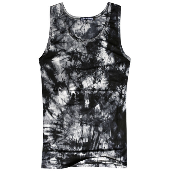 Καθημερινή ανδρική μπλούζα με μαρμάρινο αποτέλεσμα - έως 5XL