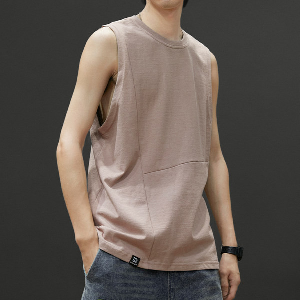 Egyszínű nyári férfi felső