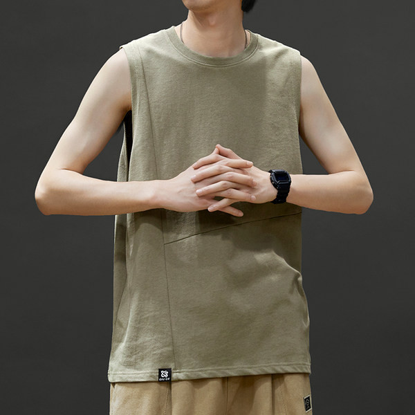 Egyszínű nyári férfi felső